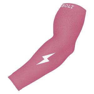 BRUCE BOLT Graduated Compression Premium Arm Sleeve - DUSTY PINK
