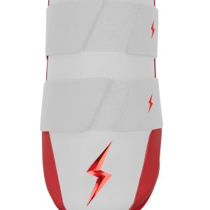 BRUCE BOLT PREMIUM PRO 9 Elbow Guard - CHROME RED